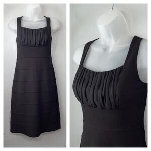 Black Bandage Dress Size M Sleeveless Bodycon LBD Dark Romantic Date Night Sexy